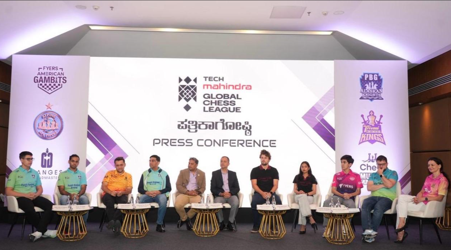 Global Chess League Season 4 Trophy Unveiled Ahead of Bengaluru Opener
